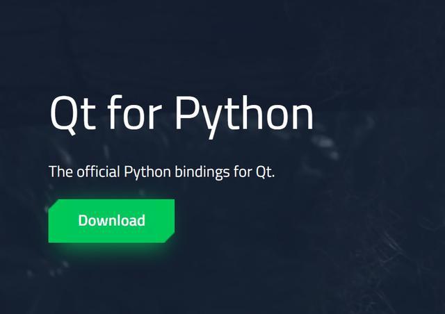 C++常用GUI开发框架Qt，开始支持Python