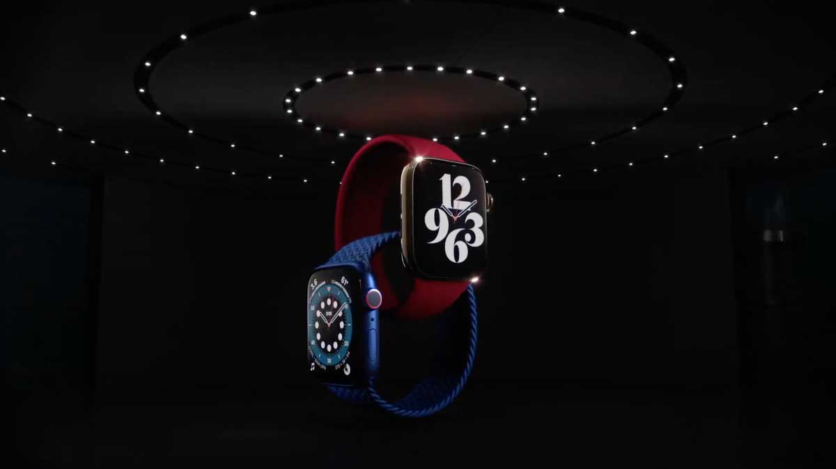 苹果推出带有血氧传感器的新款Apple Watch Series 6