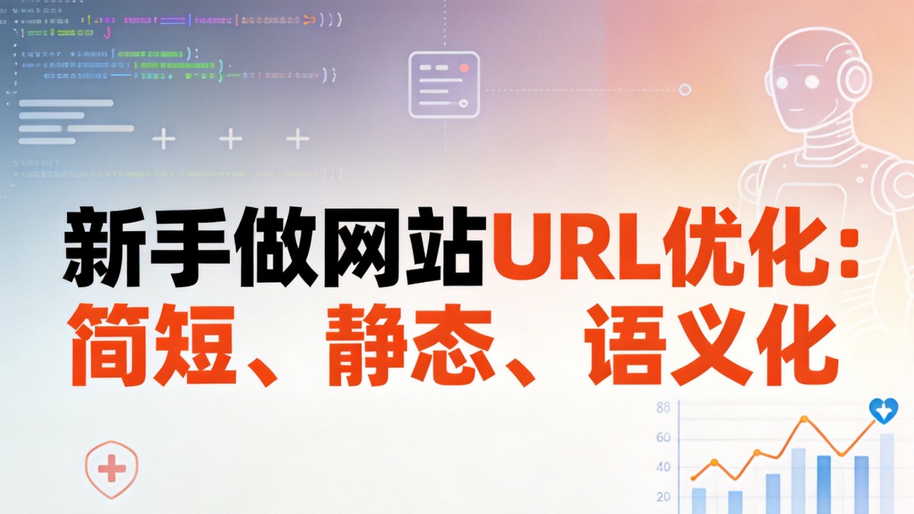 新手做网站URL优化,怎么做到简短、静态、语义化? 新手做网站URL优化
