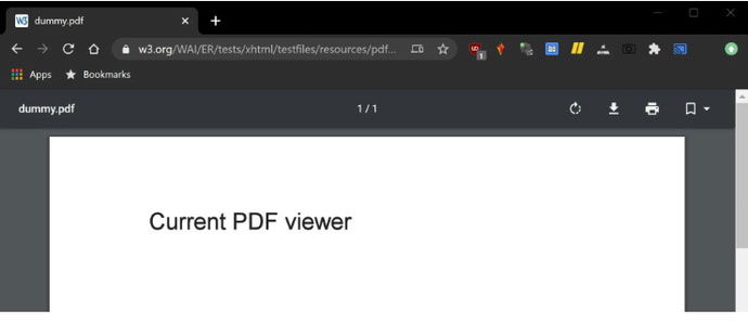 谷歌Chrome PDF阅读器UI优化