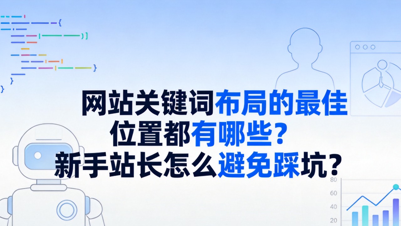 网站关键词布局的最佳位置都有哪些
